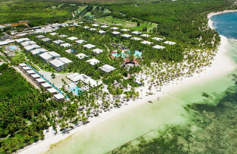 Aerial view of Hotel La Catalina.