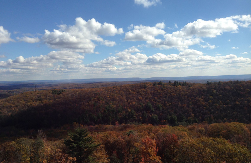 Scenic views at The Inn at Pocono Manor.