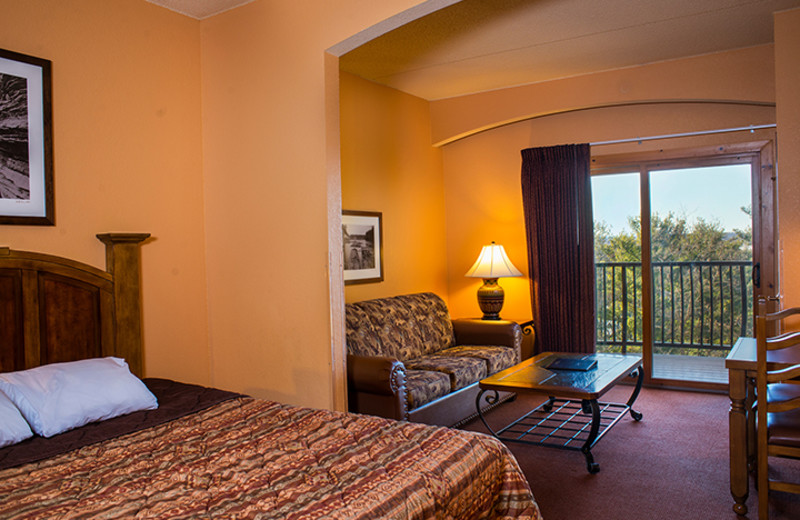 Guest suite at Chula Vista Resort.