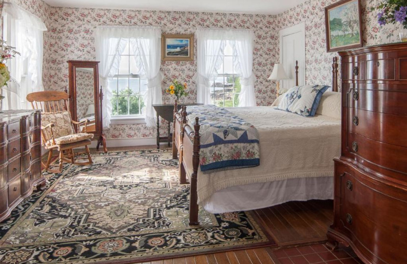 Guest room at Oceanside Meadows Inn.