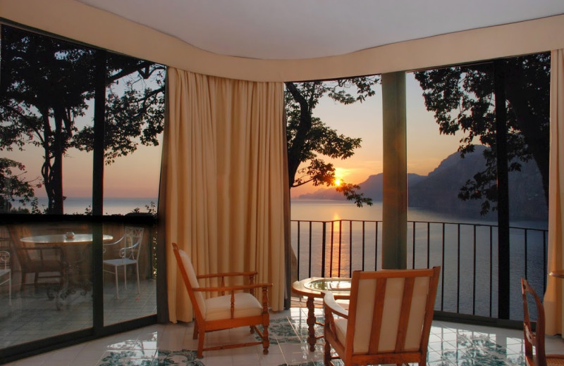 View from Hotel Il San Pietro di Positano.