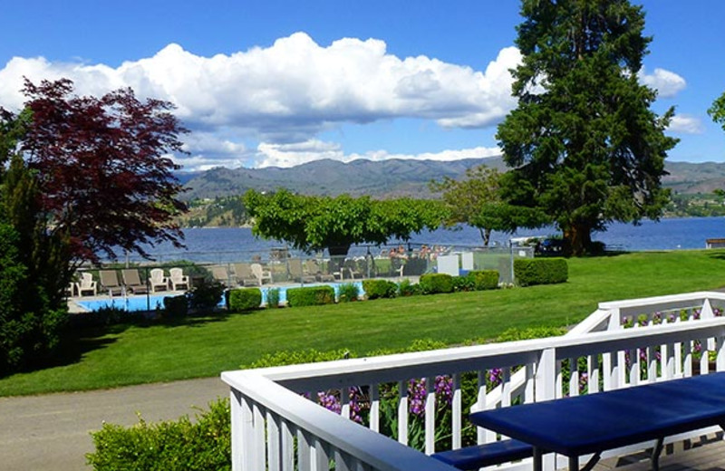 View from Poolside Unit at Watson's Harverene Resort.