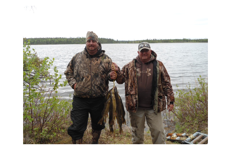 Fishing at Pine Point Lodge & Outposts.