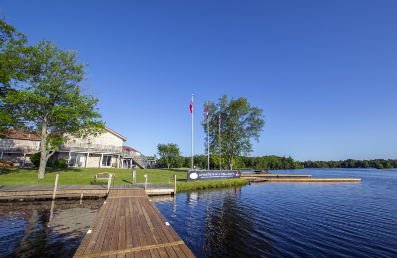 Exterior view of Christie’s Mill Inn & Spa.