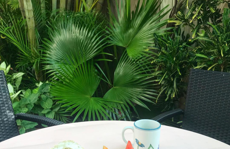 Breakfast at Key West Bed & Breakfast.