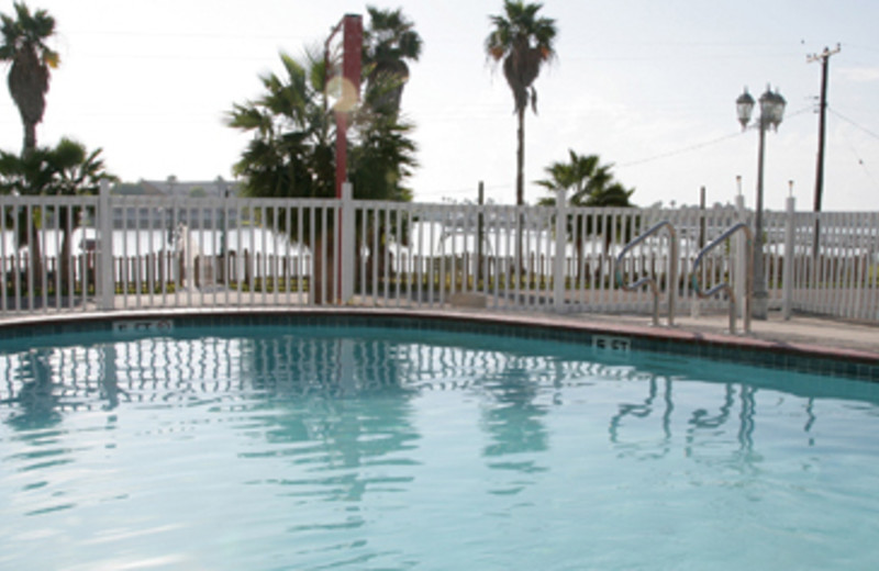 Pool Area at Magic Suntan Motel