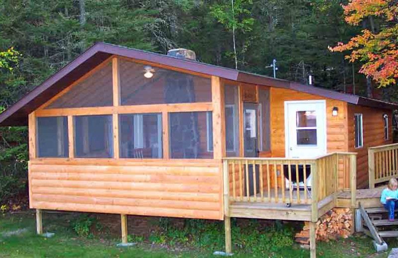 Exterior Cabin View at Pehrson Lodge Resort
