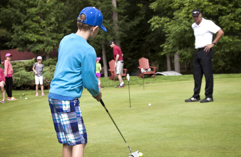 Golf at Oakwood Resort.