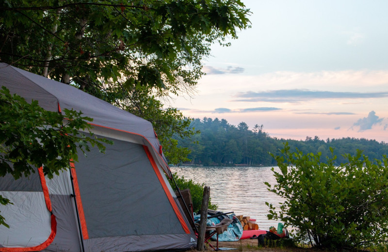 Camping at Mi-Te-Jo Campground.