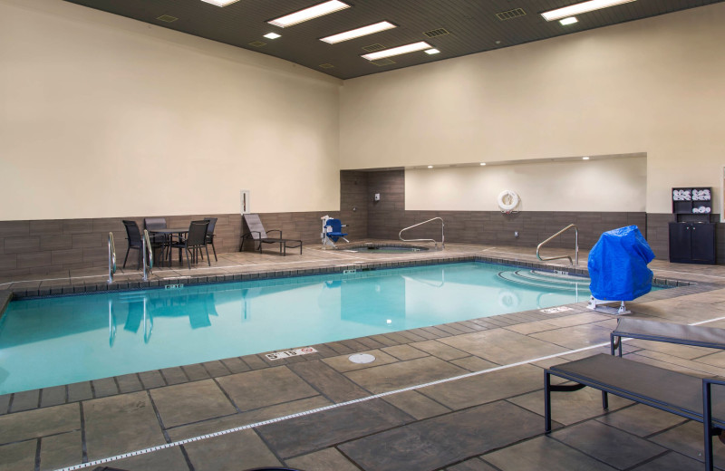 Pool at Fairfield Inn Santa Fe.