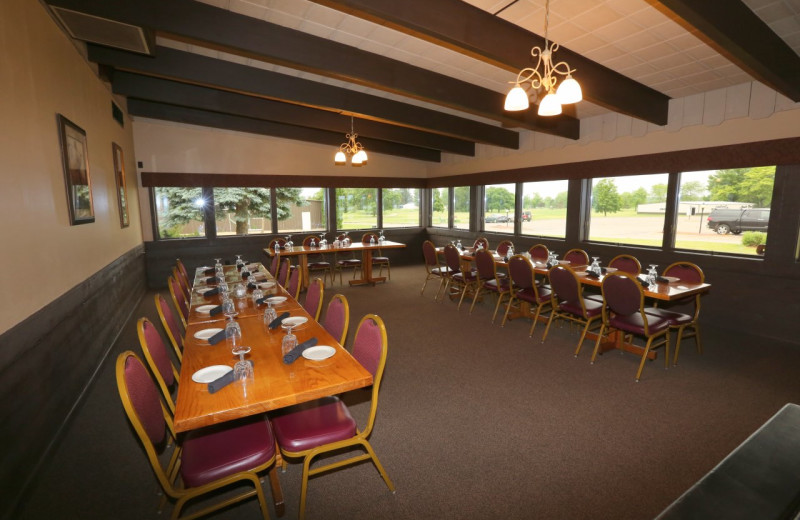 Banquet room at Coachman's Golf Resort.