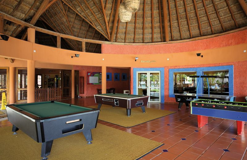 Game Room at Barceló Maya Tropical