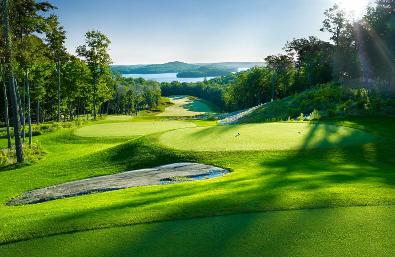 Golf course at Shamrock Bay Resort.