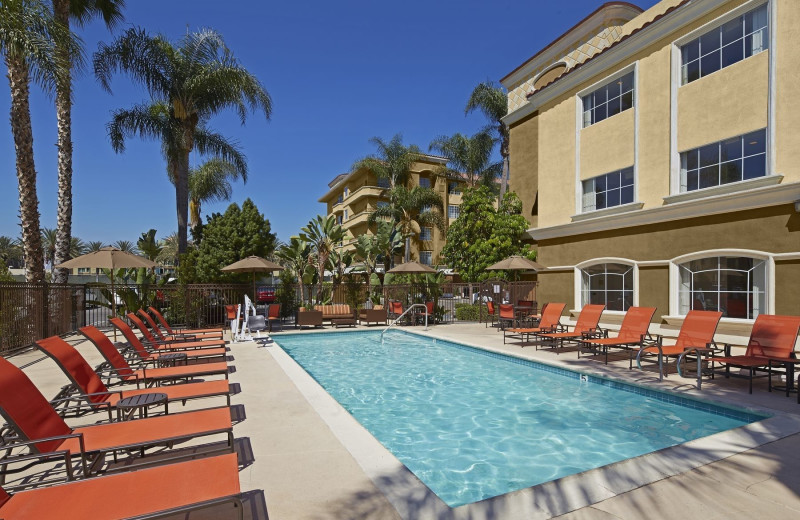 Outdoor pool at Portofino Inn and Suites.