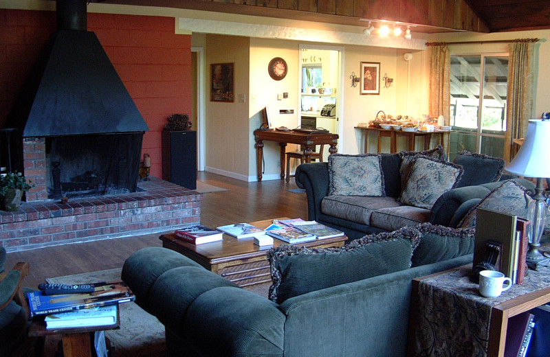 Lobby at Dorrington Inn.