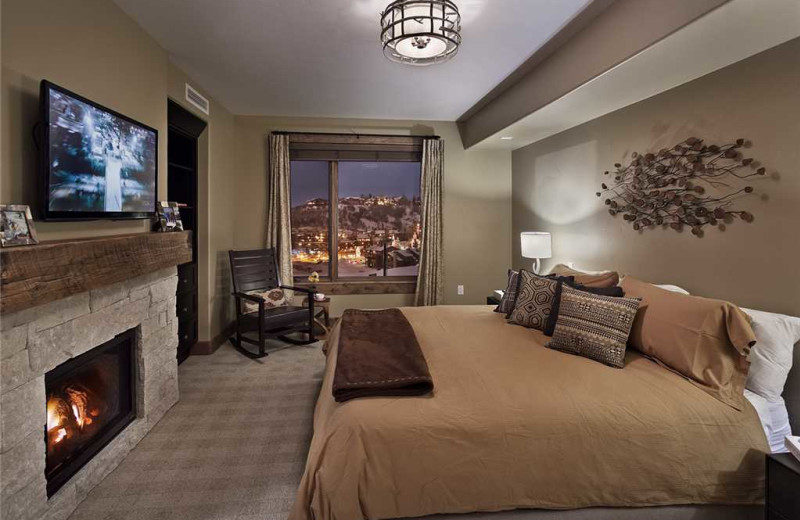 Rental bedroom at Edgemont Condominiums.