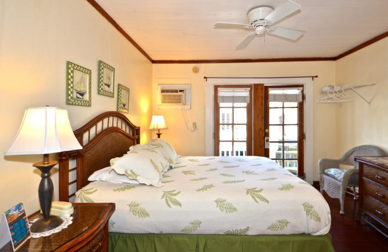 Guest room at Garden House Bed & Breakfast.