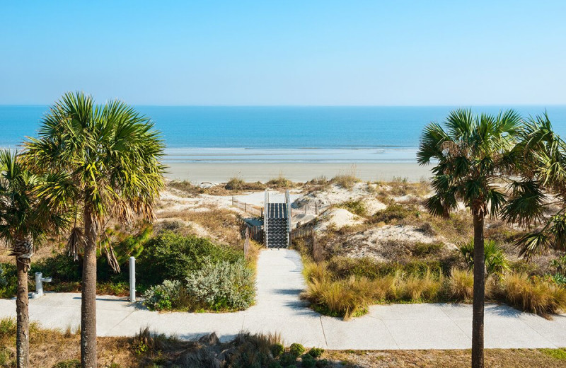 Beach at Jekyll Ocean Club.