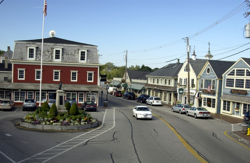 Town near The Nonantum Resort.