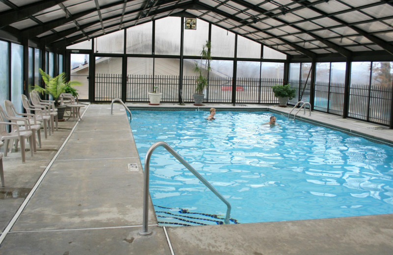 Indoor pool at Pointe Royale.