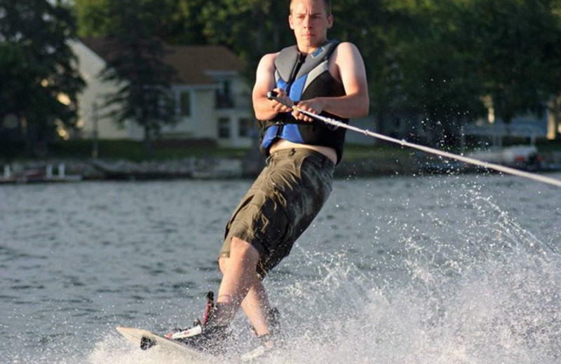 Water activities at Big McDonald Resort.