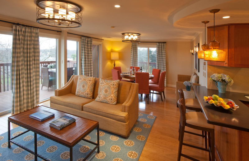 Guest room at Ocean Edge Resort & Golf Club.