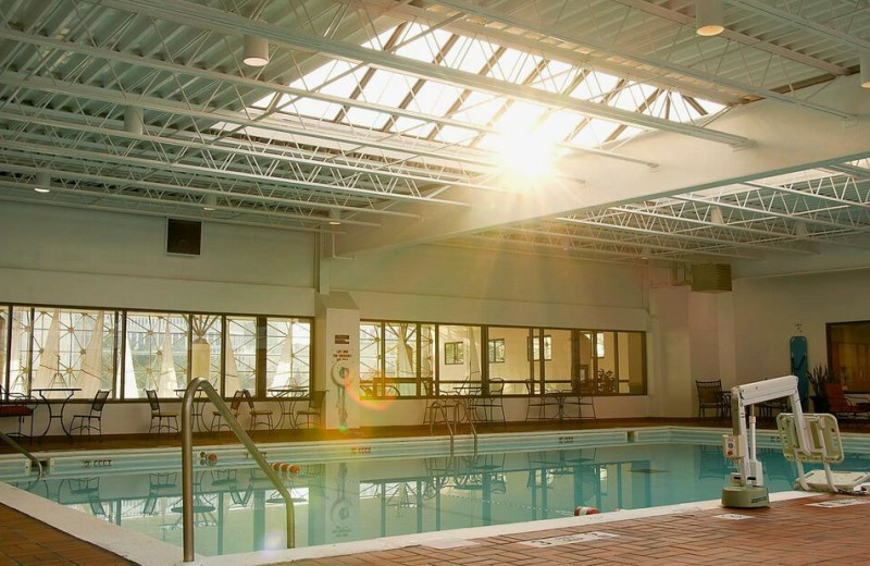 Indoor pool at Buffalo Grand Hotel 