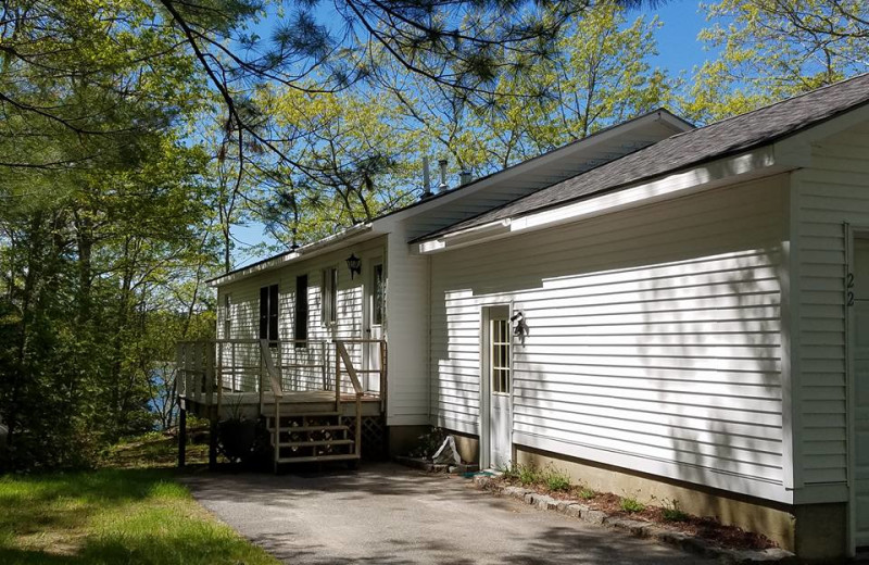 Rental exterior at Vacation Cottages.