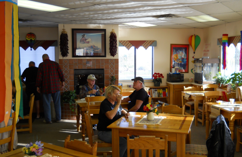 Dinning room at American RV Park.