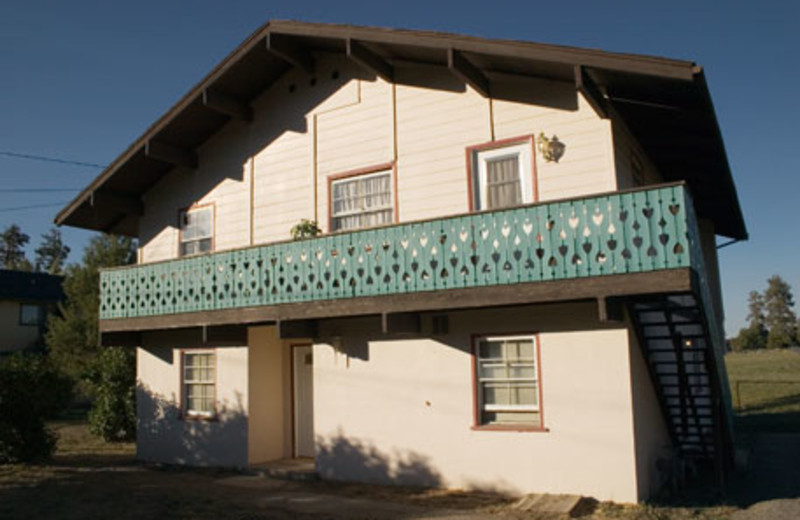 Chalet exterior at Inn Der Bach.