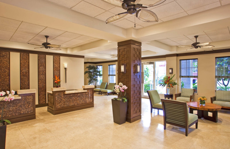 The lobby at The Westin Key West Resort.