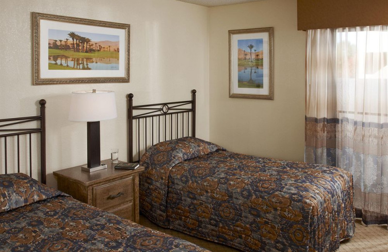 Guest bedroom at Vista Mirage Resort.
