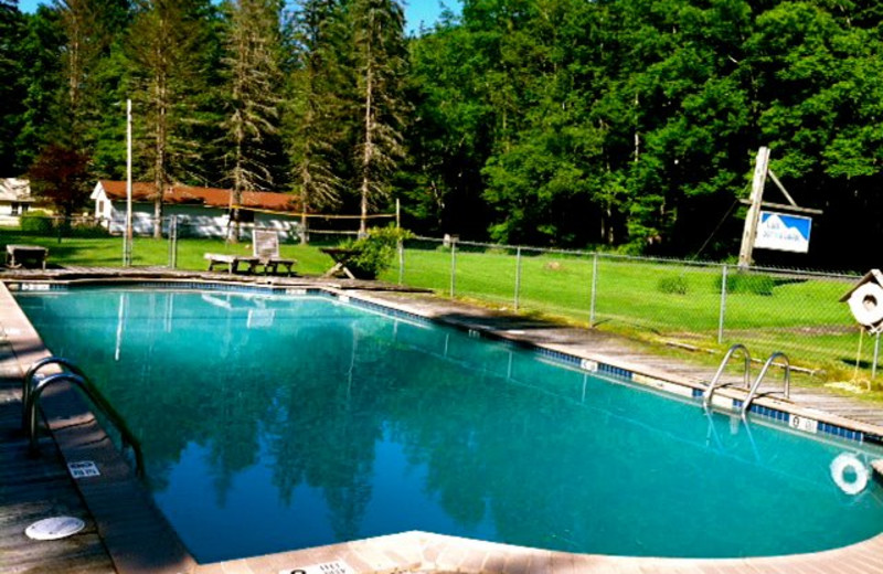 Outdoor pool at Cold Spring Lodge.