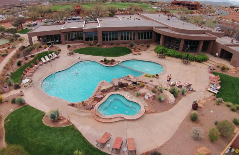 Outdoor pool at The Inn at Entrada.