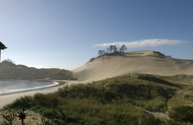 Pacific ocean view at Inn at Cape Kiwanda.