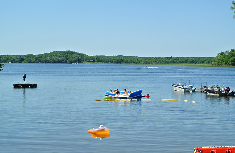 Lake at Upper Cullen Resort.