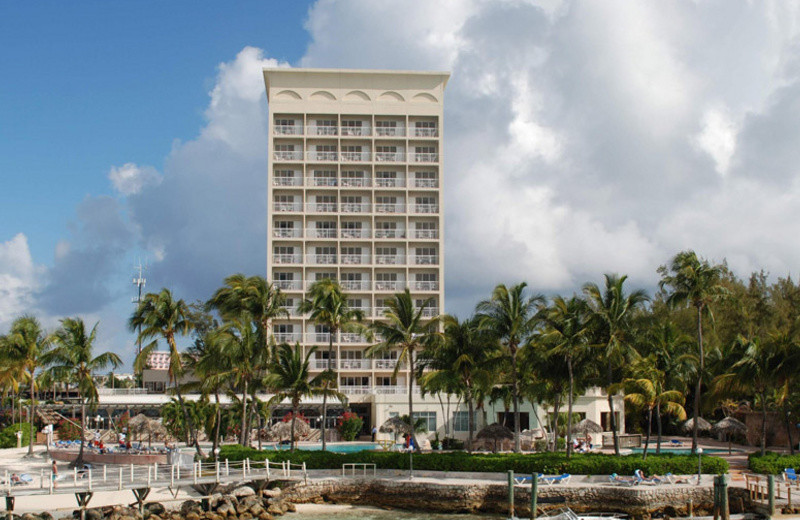 Exterior view of Paradise Island Harbour Resort.