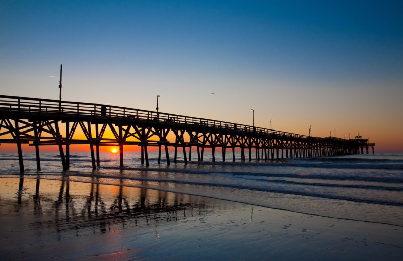 Fishing at Seaside Vacations.