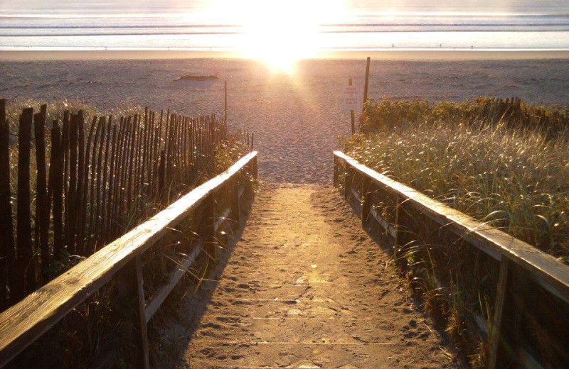 Beach at Mariner Resort.