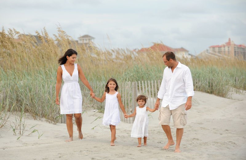 Family at Grand Strand Vacations.