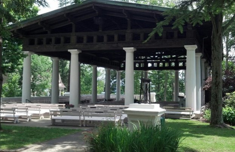 Hall of Philosophy at Chautauqua Institution.