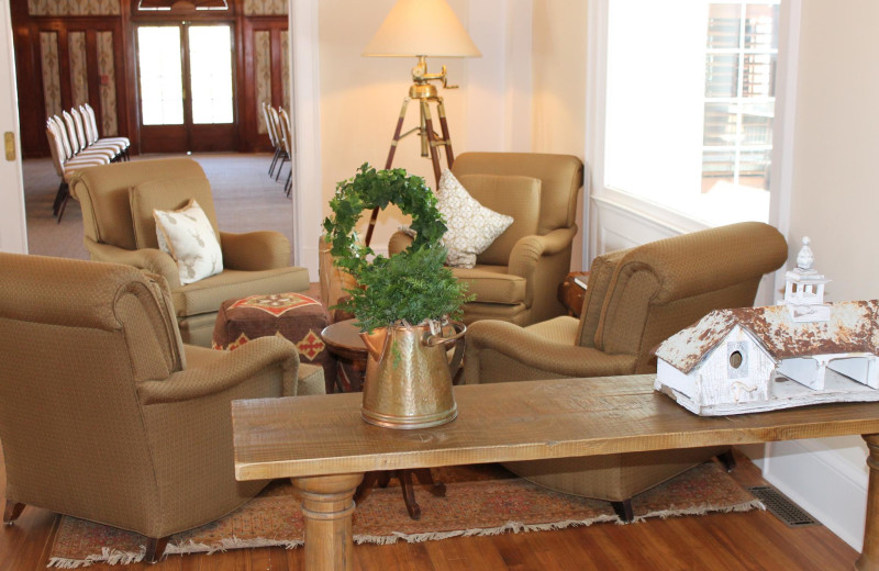 Seating Area at The Stanley Hotel