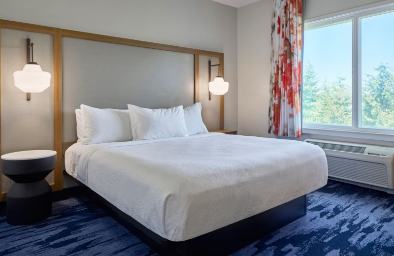 Guest room at Fairfield Inn