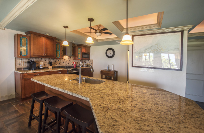 Rental kitchen at 1800 Atlantic, All Florida Keys Property Management.