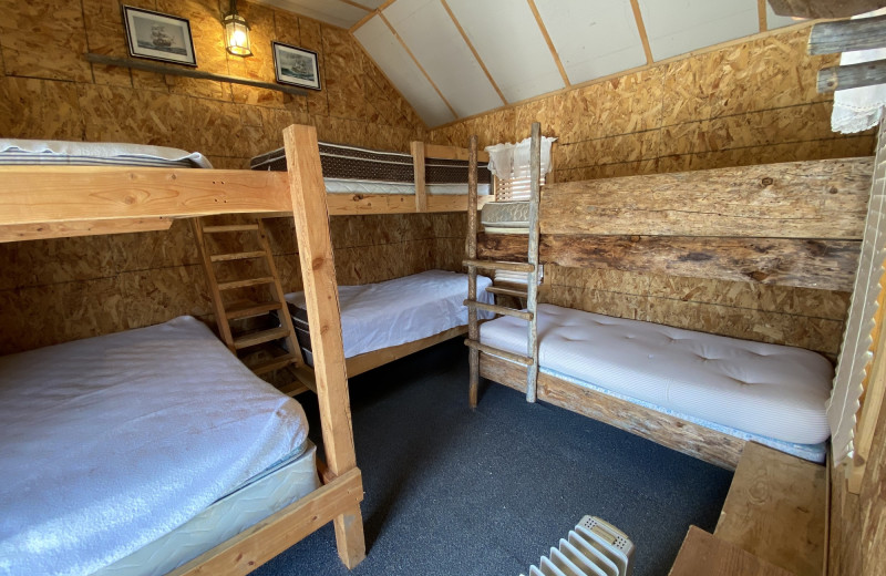 Bunk beds at May Family Ranch.