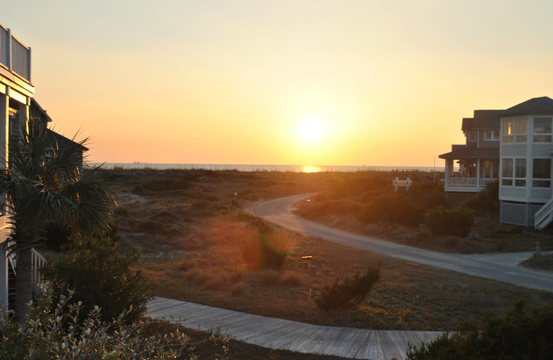 Rental view at Mary Munroe Realty: Bald Head Vacations & Sales.