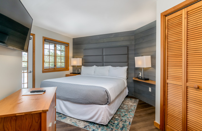 Guest room at Grey Fox Inn.