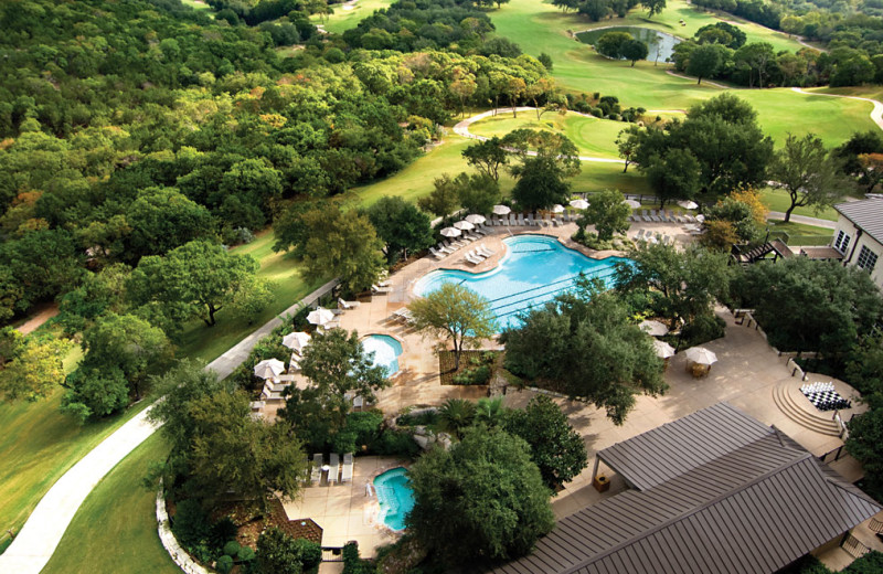 Aerial view of Omni Barton Creek Resort & Spa.