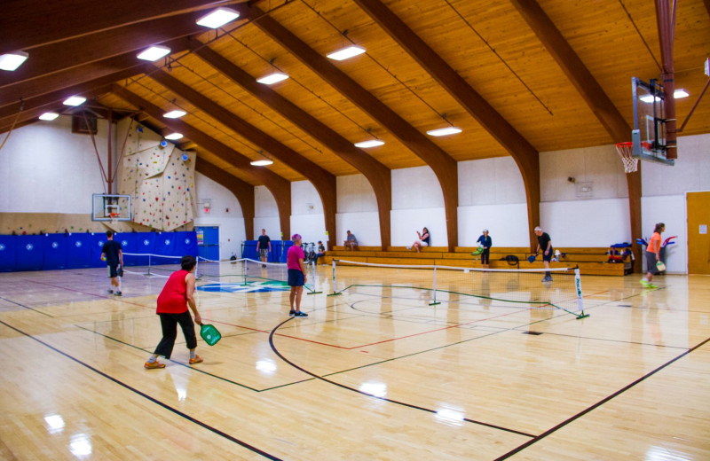 Gym at Waterville Valley.