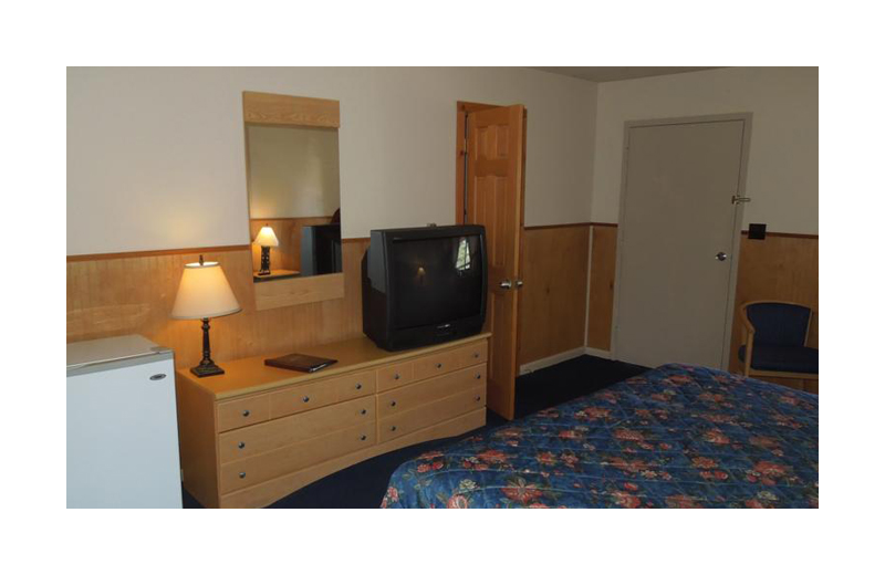 Guest room at Woodlake Inn.